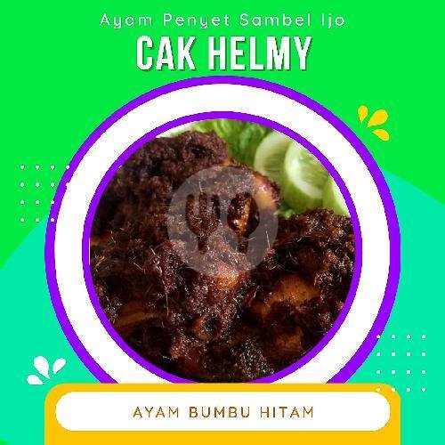 Ayam Bumbu Hitam ( Paha ) menu Ayam Penyet Sambel Ijo Cak Helmy, Tebet