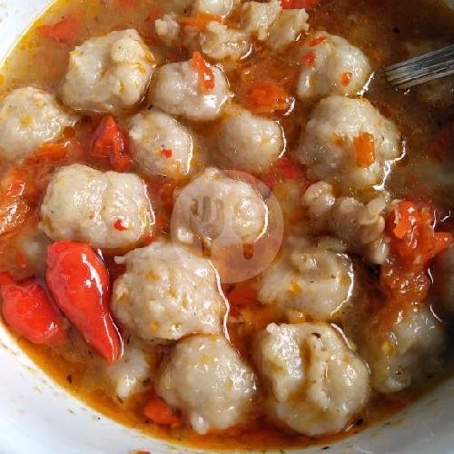 Esjoswa menu Pentol Pedas Axa, Bumiayu