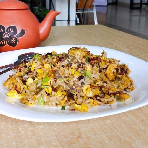Pangsit Mie menu Lemoon Vegetarian Cuisine, Darmo Permai