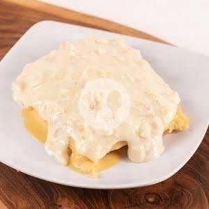 Pancong Greentea Crunchy menu Warkop Arkafa, Mampang Prapatan