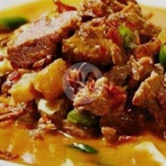 Tongseng Kambing menu Sate Solo Moro Tresno (Pak Eko), Mabes Hankam