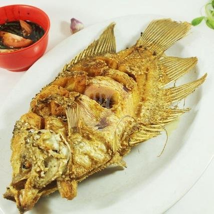 Gurame Krispi menu Saung Ranggon, Leuwi Dahu