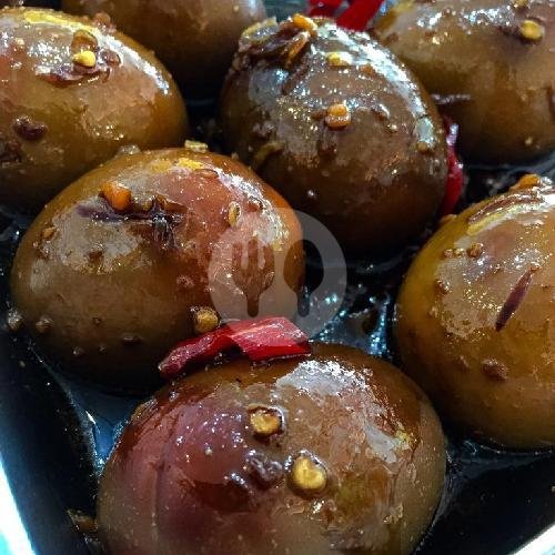 Telur Balado menu Ayam Geprek Yuna Kitchen, Garuda