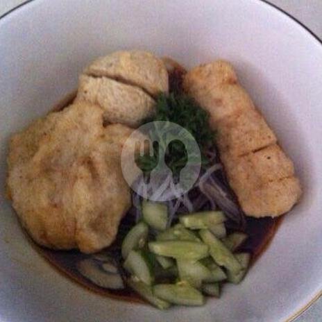 Yamin Polos Asin menu Baso Akup, Cijagra