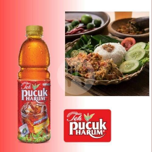 Paket Teman - Ayam Geprek Nasi x Teh Pucuk Harum 350ml menu Warung Makan Neng Hera