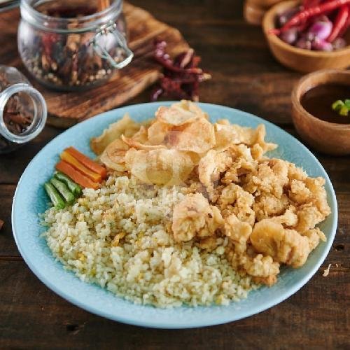 Nasi Bistik Rica-rica menu Nasi Goreng Bistik Kang Ajie, Sukarjo Wiryopranoto Raya