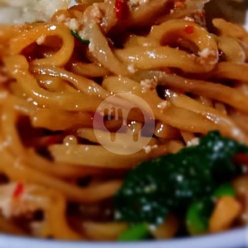 Bakmie Ayam Manis menu Mie Goreng Juragan (Mie Gorengnya Sukabumi), Stasiun Kereta Cisaat