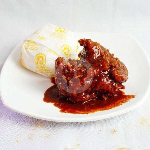 Spicy 1 menu Geprek Basmalah, Tawangsari