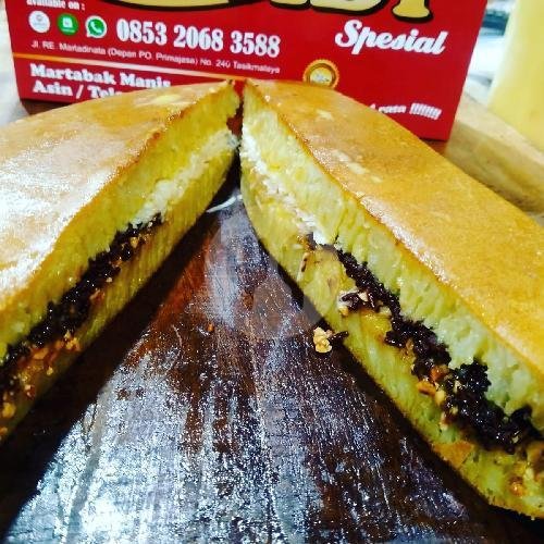 Martabak Reguler Keju Pisang menu Martabak Adi, Martadinata