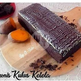 BROWNIES KUKUS KETELA CHOCOLATE menu Otelo Donut, Magersari