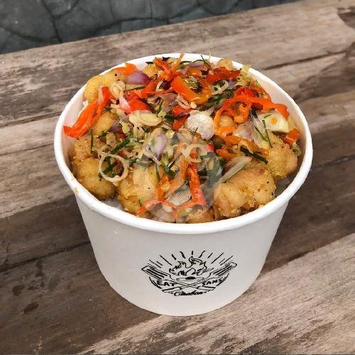 Nasi Cumi Sambel Ijo menu Eat Sans, Karyamulya