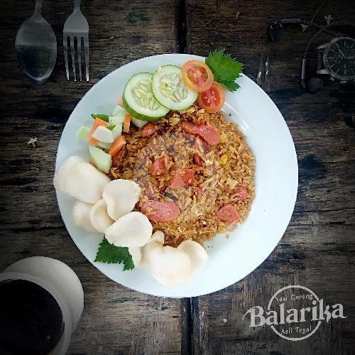 Nasi Goreng Gila Balarika menu Nasi Goreng Balarika, Jembatan Merah