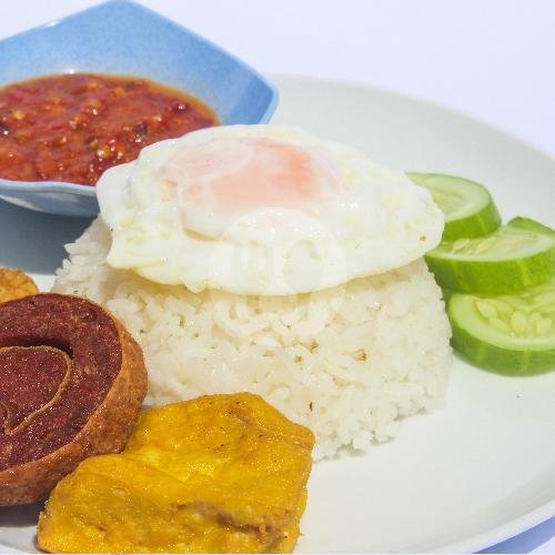 Nasi Telor Kornet menu Warung Disny, Dipati Ukur