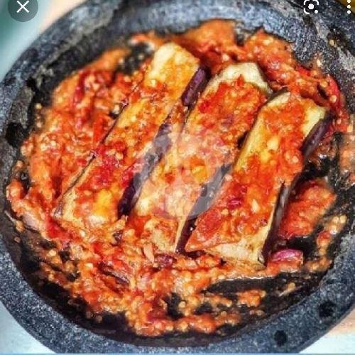 1 Porsi Nasi Merah menu Ayam Bakar Kalasan Sanjaya, Taman Wisma Asri