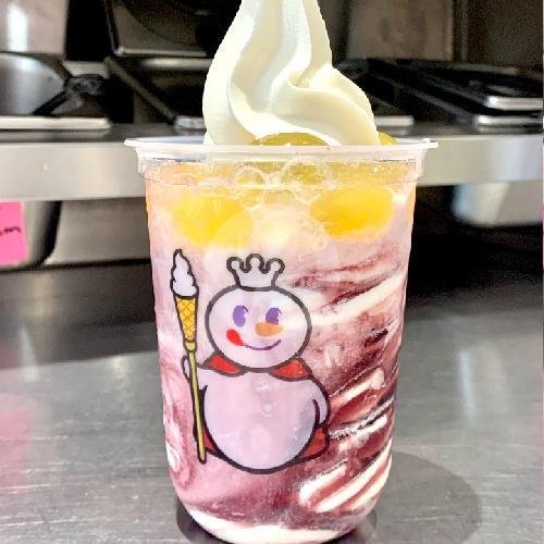 Grape Mi-Shake menu Mixue Fatahillah, Weru