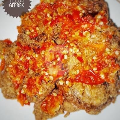 Ayam Geprek Single menu Ayam Geprek Kang Emons, Komplek Melong Green