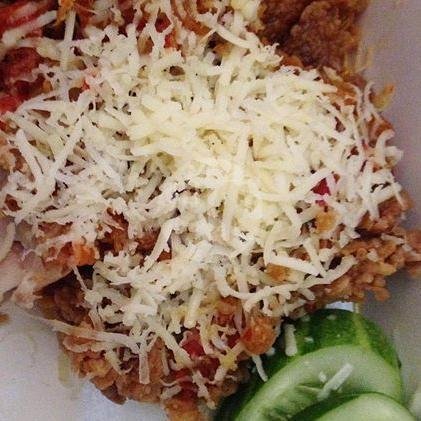 Nasi Telor Bakar menu Ayam Geprek & Ayam Bakar Kang Bawor, Argorejo