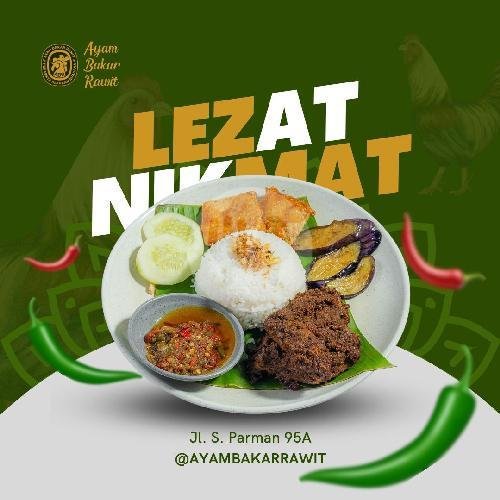 Nasi Ayam Bakar Terasi menu Ayam Bakar Rawit, Lolong