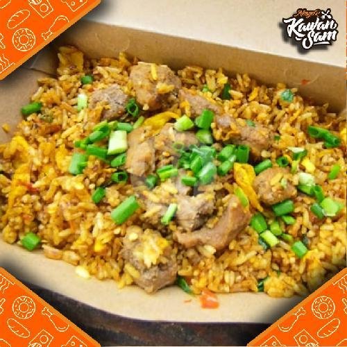 Mitek Sosis menu Nasi Goreng Kawan Sam, Lowokwaru