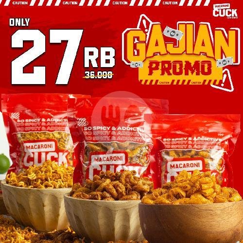 Promo Gajian 3 menu Macaroni Cuck, Manukan Dalam