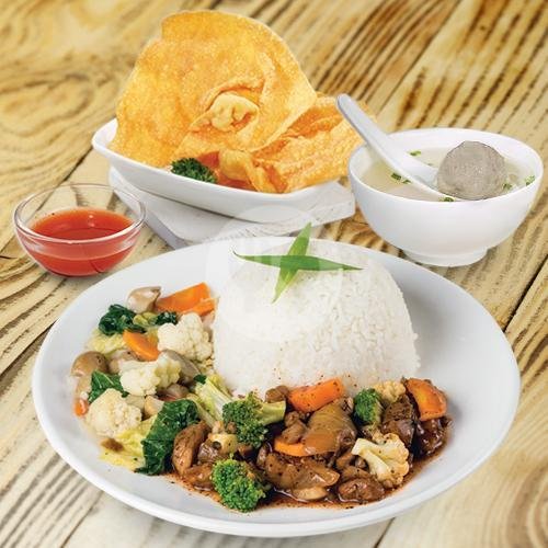 Combo Komplit Mie Ayam Jamur menu Mie Ramor, Majapahit