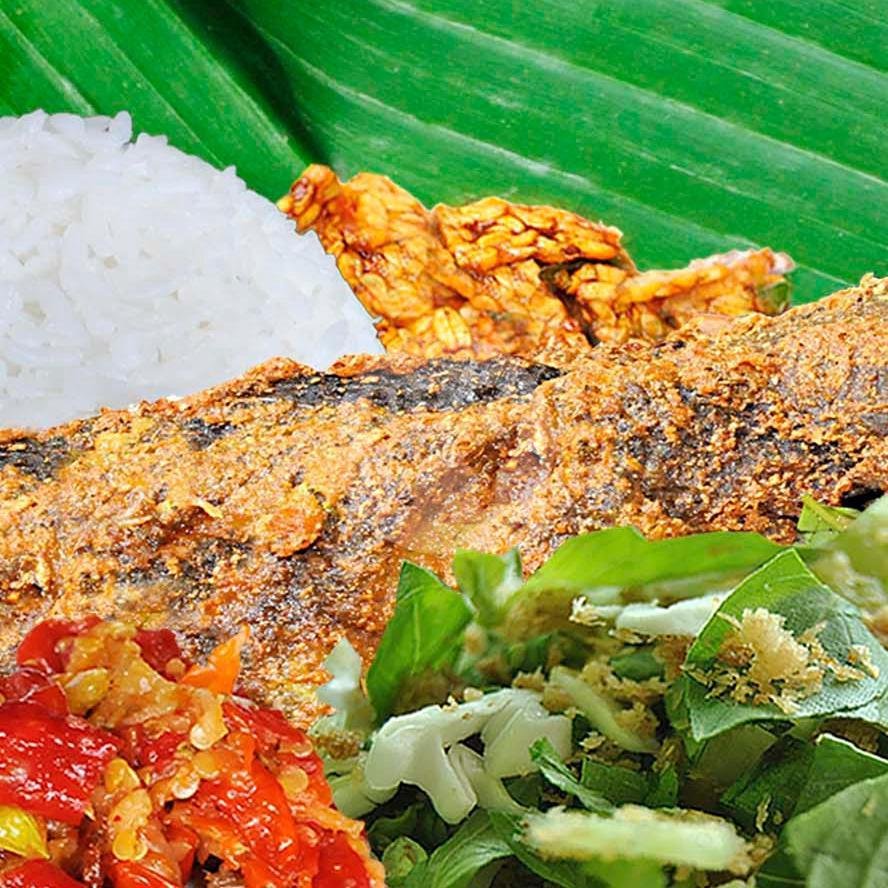 Naskot Bebek menu Ayam Penyet Surabaya, Tasikmalaya