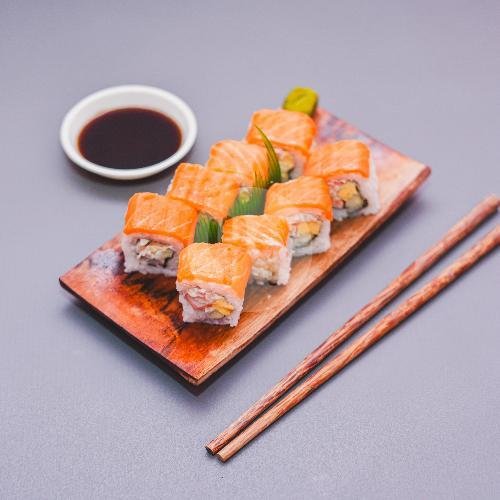 Chicken Katsu Roll (8 Pcs) menu Hepi Sushi, Pondok Aren