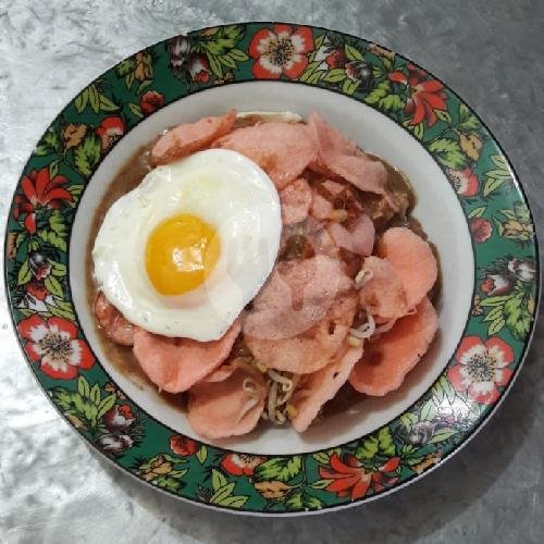 Ketoprak Telor Asin Porsi Jumbo 1 1/2 Porsi menu Ketoprak Cobek Pak Yono (Asli), Karang Tengah