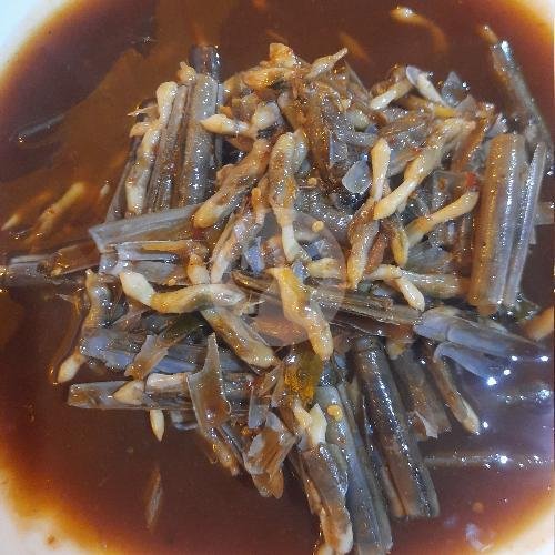 Jamur Telur Asin menu Ikan Bakar Keputih Cabang, Gubeng