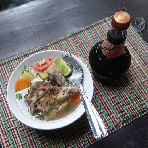 Tempe Garit menu Soto Daging & Sop Iga Sapi Ngangkruk, Kalasan