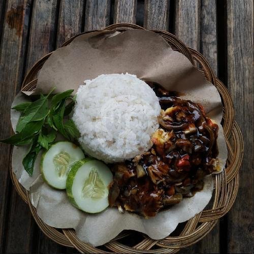 Paket Geprek Sambal Kemangi menu Ayam Geprek Chiki Chiki, Banjarsari