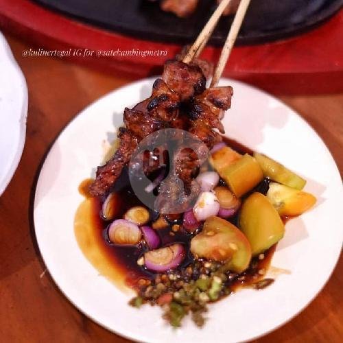 Sate Kambing Polos 20 Tusuk menu Warung Makan Metro Pasar Langon