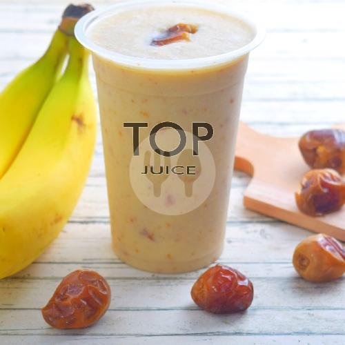 Jus Pisang Strawberry menu Top Juice, Tirto Agung, Banyumanik
