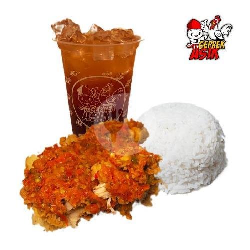 Ayam Geprek Asik menu Geprek ASIK, Wiradesa