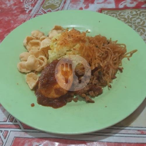 Nasi Uduk+telor menu Ampera Pincuran Tujuh, Perintis Kemerdekaan