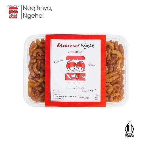 Makaroni Kering Kemasan MeBiBu menu Makaroni Ngehe, Charlie Bandung