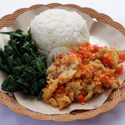 Nasi Berjamur Geprek menu Madang Murah Nasi Berjamur, Kartasura