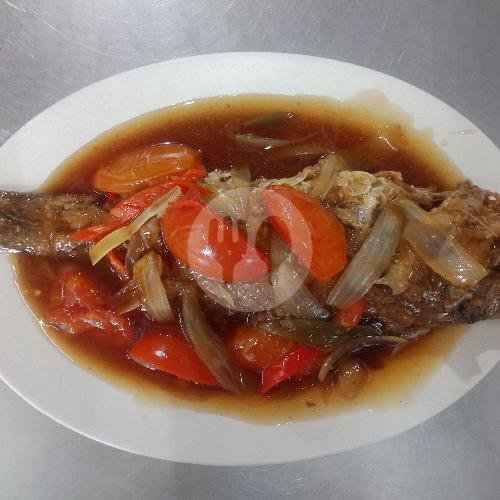 Kakap / Gurami/Bawal Asam Manis Saus Tomat( menu Rm Akhiong, Tambora
