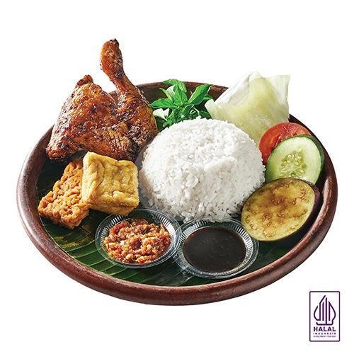 Paket Bebek Bakar menu Penyetan Cok, Grand City Mall