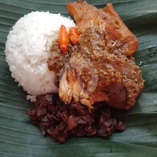 Nasi Gudeg Krecek Sayap menu Gudeg Bu Siti, Bantul