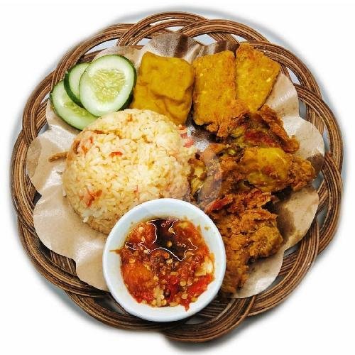 PAKET GEPREK JUMBO menu AYAM GEPREK HIKAM LEGEND, GARUT KARANGPAWITAN