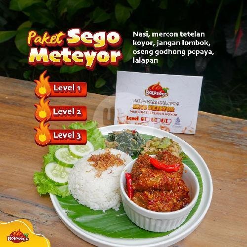 Sego Cumi Sambel Ijo menu Bolosego Resto & Store, Depok, Sleman