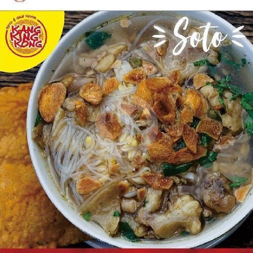 Ayam Goreng Kampung (Tanpa Nasi) menu Soto dan Gule Koyor Kang King Kong, Palagan