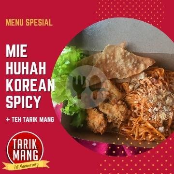 Nasi Ayam Geprek + Teh Tarik Mang menu Kedai Tarik Mang, Bandung Utara