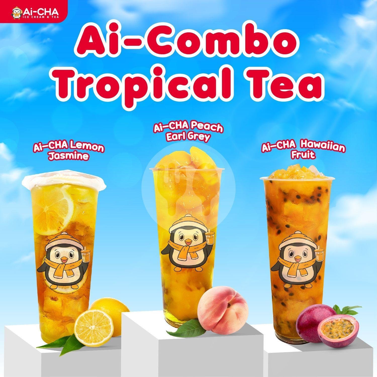 Sund-Ai Grape menu Ai-CHA Ice Cream & Tea, Tanjung Duren