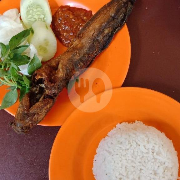 Bebek Goreng + Nasi menu Warung Bu Vesti Barito, Prapanca