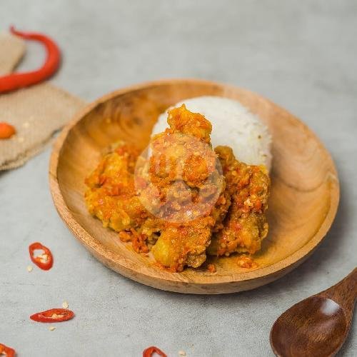 Ayam Original (tanpa nasi) menu Jet Chicken, Nginden Semolo