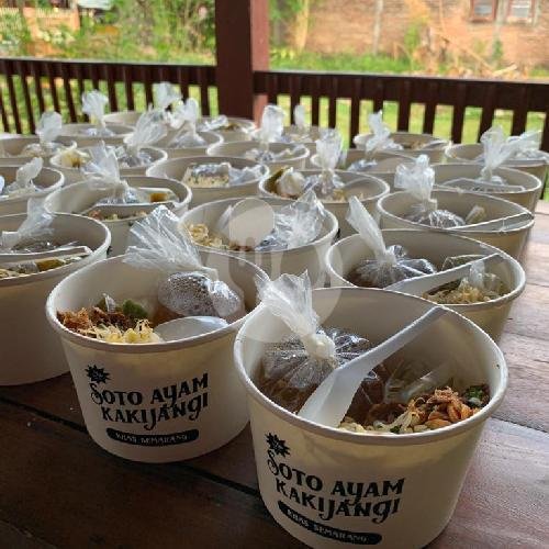 Paket Hemat (Soto Nasi Cup + Tempe + Perkedel) menu Soto Ayam KakiJangi, Jalan Damai