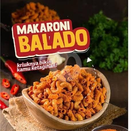 Cimol Keju menu Makaroni Sultan Dan Es Teler Yummy, Babakan Surabaya