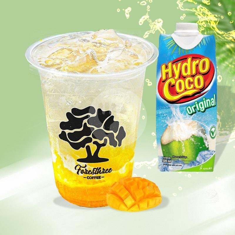 Hydro Pandan Coconut menu Foresthree Coffee, M. Djamil